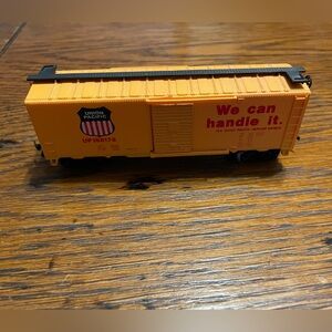 Orange Boxcar Toy